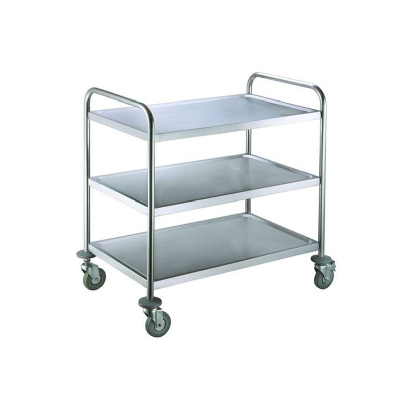 Stainless Steel Dining Cart 860 cm x 540 cm x 940 cm