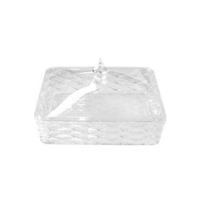 Vague Acrylic Square Big Candy Box with Cover Set Tog Design