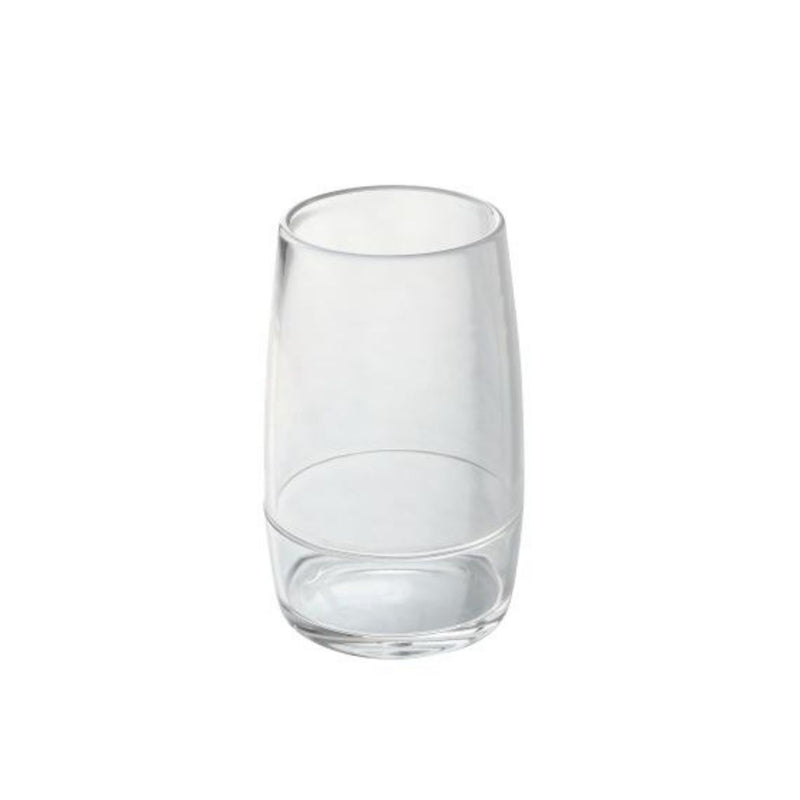 Vague Acrylic Transparent 6 Pieces Water Cup Set Plain Design