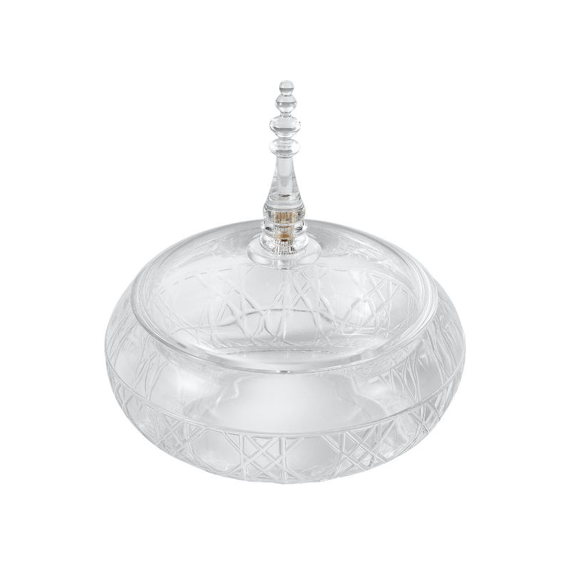 Vague Classic Round Acrylic Date Bowl