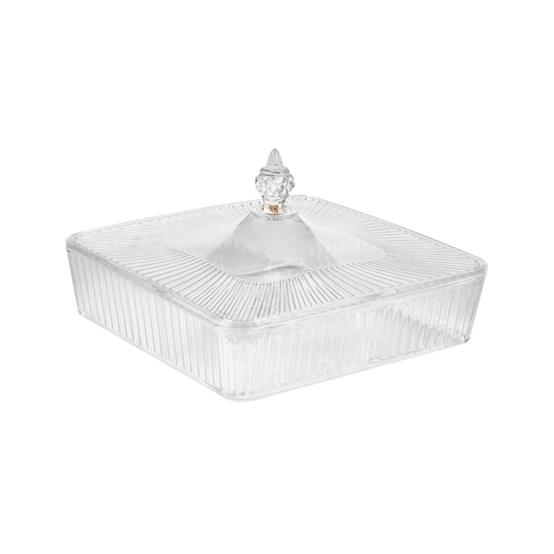 Vague Square Acrylic Candy Box Set  27.3 cm x 7cm