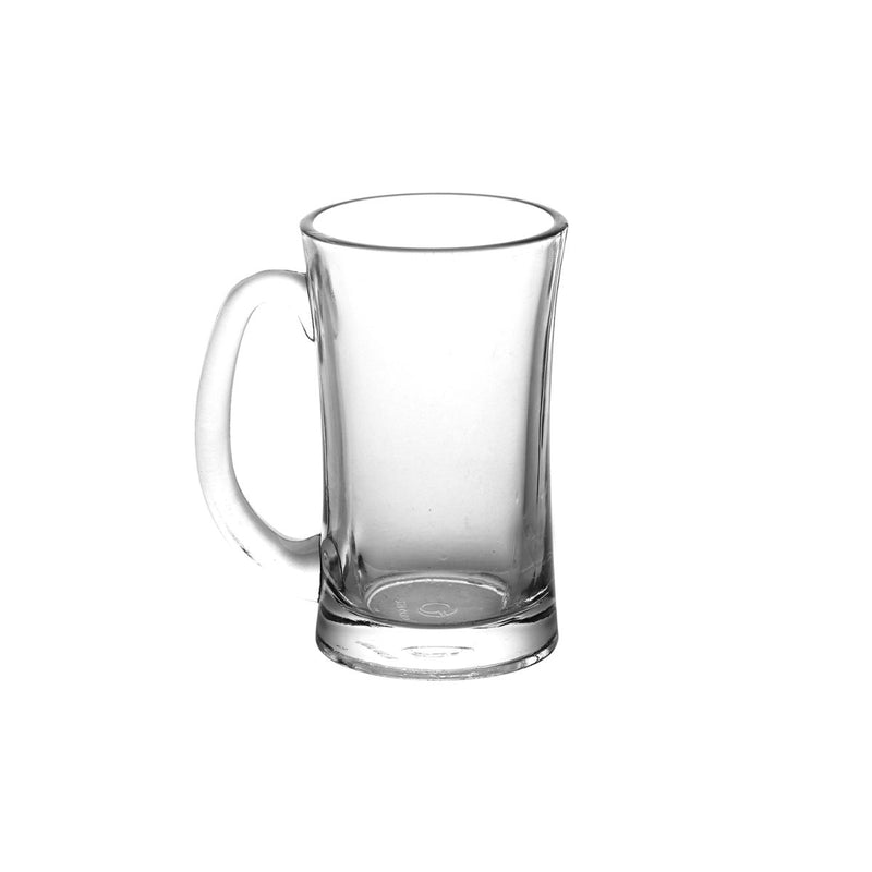 2 Piece Glass Beer Mug Set