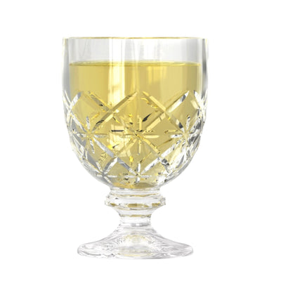 City glass 6 pieces Lausanne Stemware 220 ml - Al Makaan Store