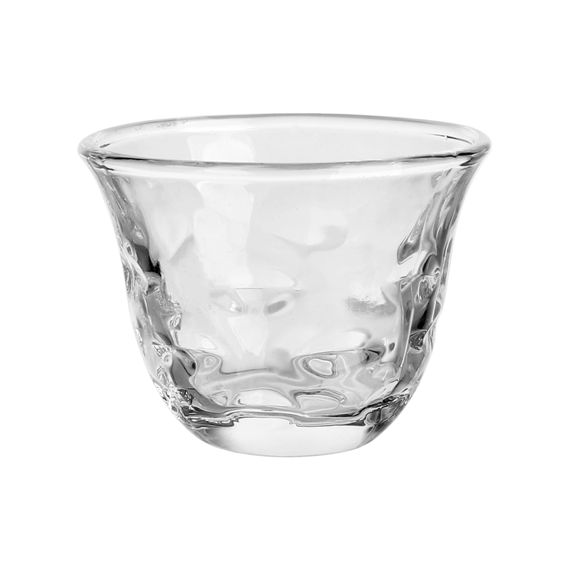 Vague Bubble Stream 6 Pcs Glass Cawa Cup 60 ml Set