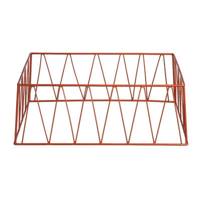 Vague Medium Red Copper 1/1 GN Rectangular Display Stand Riser