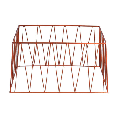 Vague Tall Red Copper 1/1 GN Rectangular Display Stand Riser