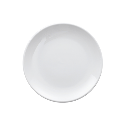 H.P Ivory / 7" Rimmed Think Plate