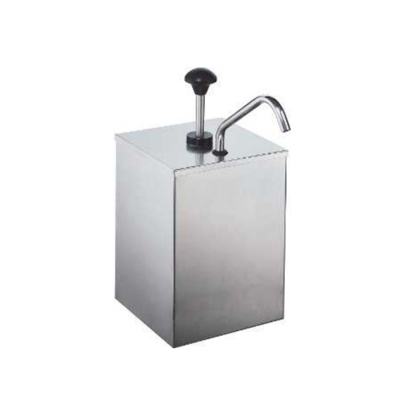 Vague Stainless Steel Single Condiment Dispenser 3 Liter