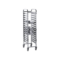 Jiwins 16 Piece 1/1 GN Pan trolley 38 x 55 x 170 cm - Al Makaan Store