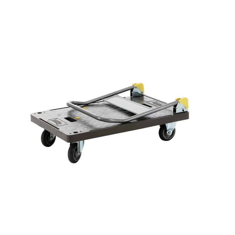 Jiwins Grey Stainless Steel Heavy-Duty Platform Trolley, 300 kg - Al Makaan Store