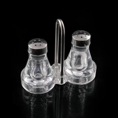 Acrylic Salt & Pepper Silver