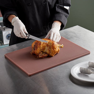 Vague PE Cutting Board 44 x 27 x 2 cm Brown