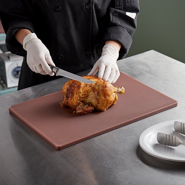 Vague PE Cutting Board 44 x 27 x 2 cm Brown