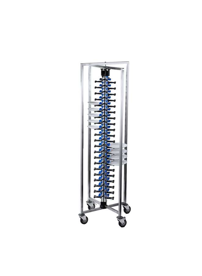 Jiwins Iron 84 Plates Mobile Rack 191 cm - Al Makaan Store