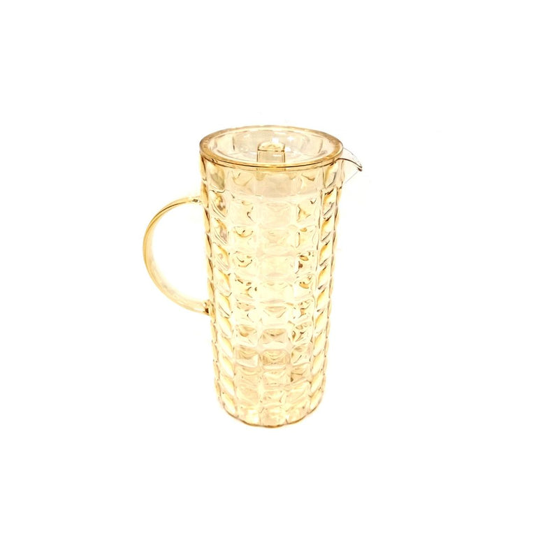 Yellow Glass Jug 1.7 Liters