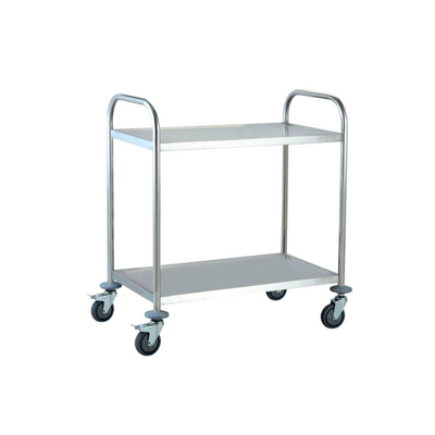 Jiwins Stainless Steel Serving Trolley Round tube