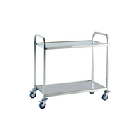 Jiwins Stainless Steel Serving Trolley Round tube