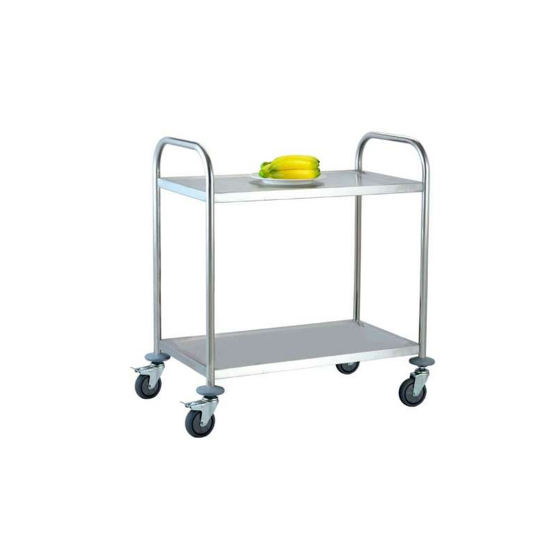 Jiwins Stainless Steel Serving Trolley Round tube