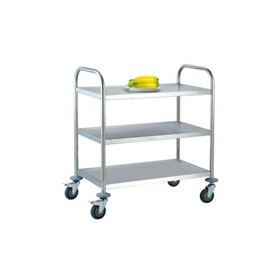 Jiwins Stainless Steel Serving Trolley Round tube