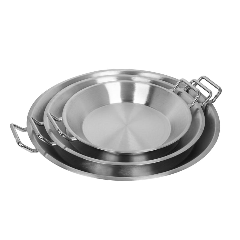 Vague S.Steel Pan 60x50x6.5 cm