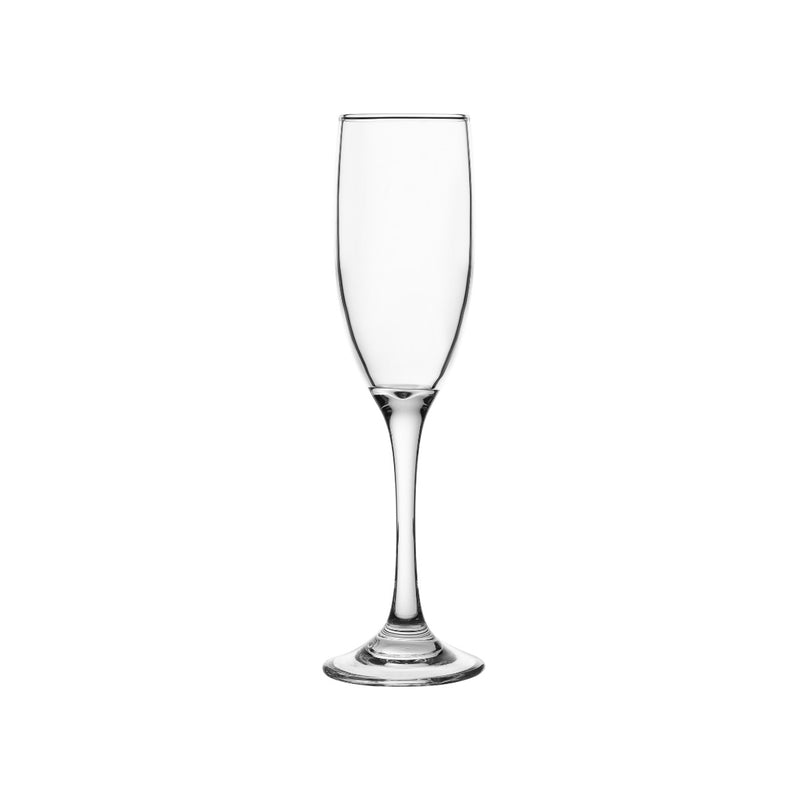 Deli Glass 6 Pieces Champagne Glass 190 ml Set