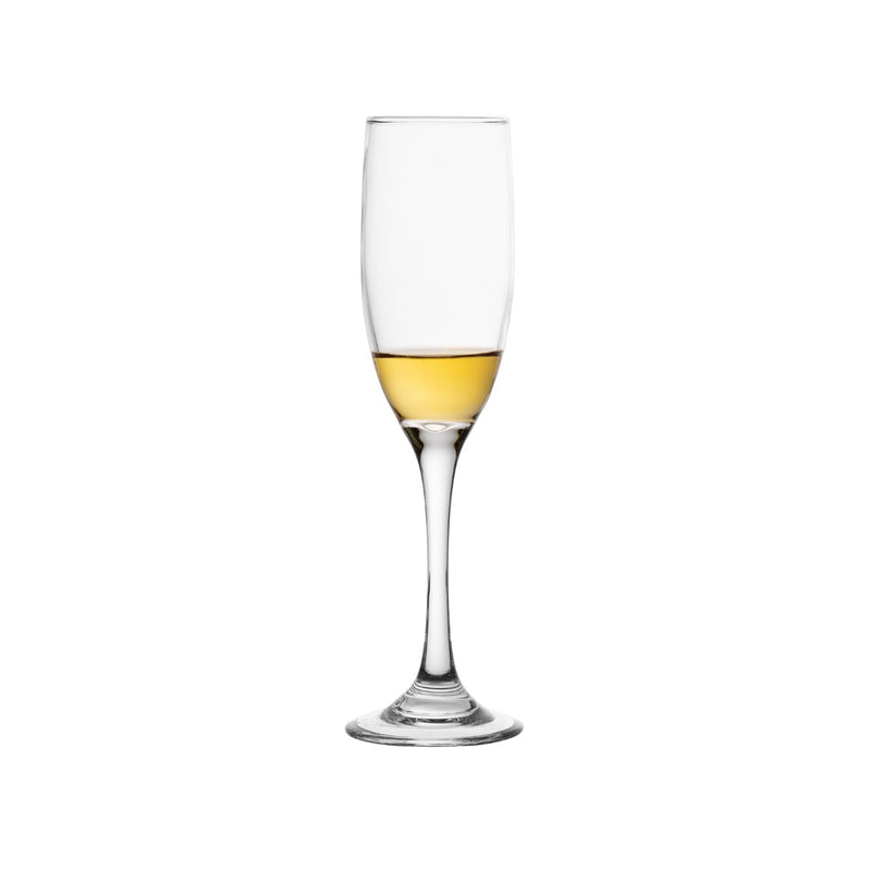 Deli Glass 6 Pieces Champagne Glass 190 ml Set