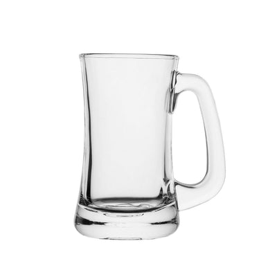 Deli Glass 6 Pieces Glass Mug 375 ml Set