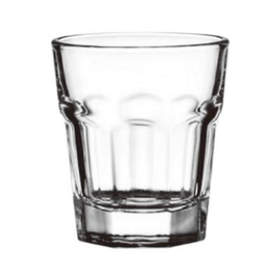 LX Glass Octagon Drinking Cup