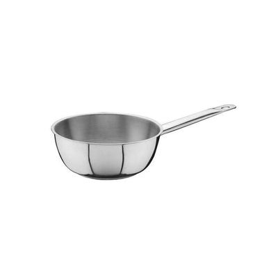 Ozti Stainless Steel Induction Sauteuse with rim