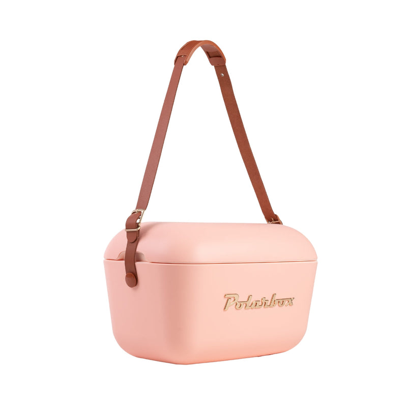 Polarbox 12L Classic Golden Cooler Box Coral - Al Makaan Store