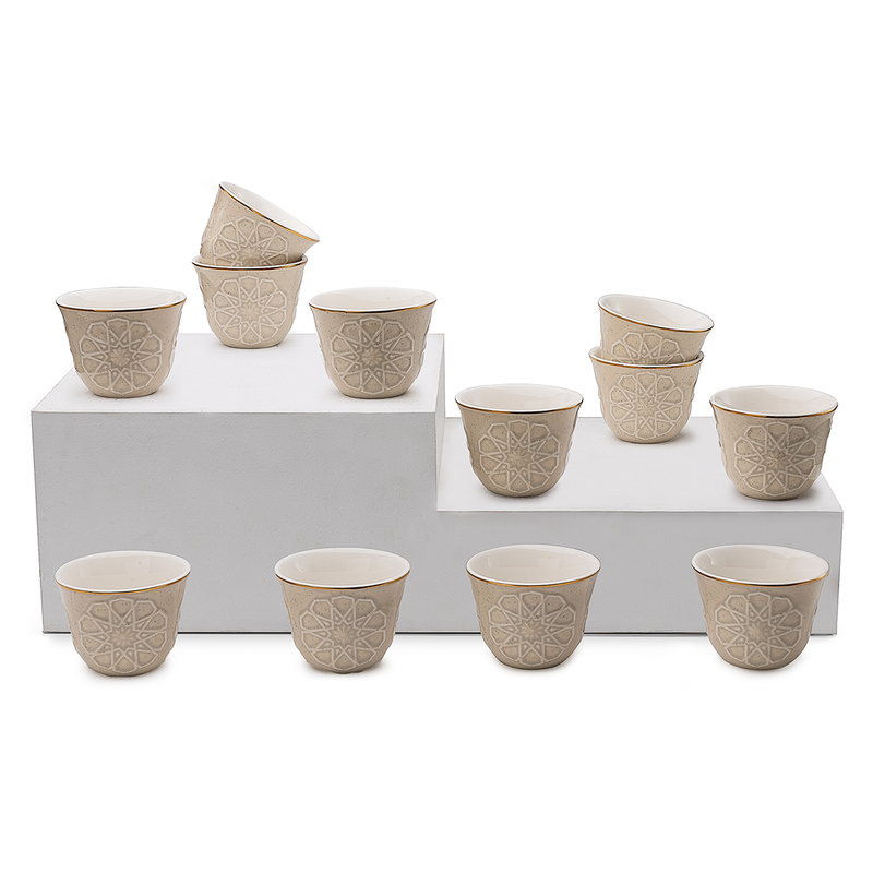 Rose Thermos RS-132 Cawa Cup 12 Pieces Set
