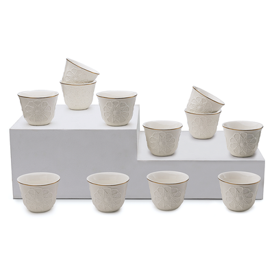 Rose Thermos RS-132 Cawa Cup 12 Pieces Set