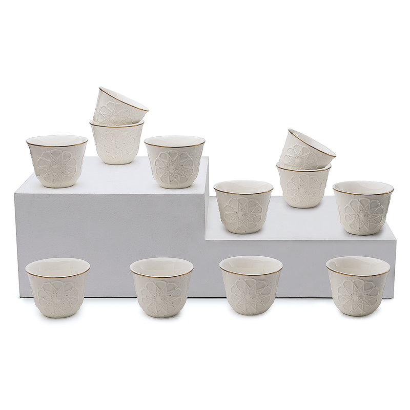 Rose Thermos RS-132 Cawa Cup 12 Pieces Set
