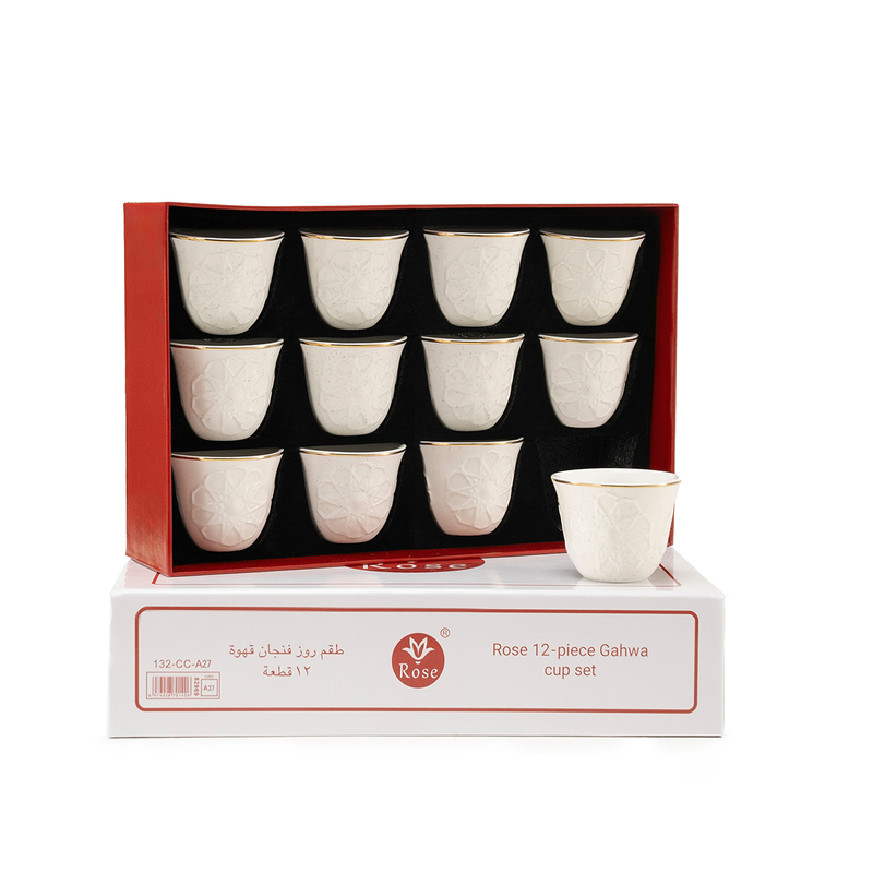Rose Thermos RS-132 Cawa Cup 12 Pieces Set