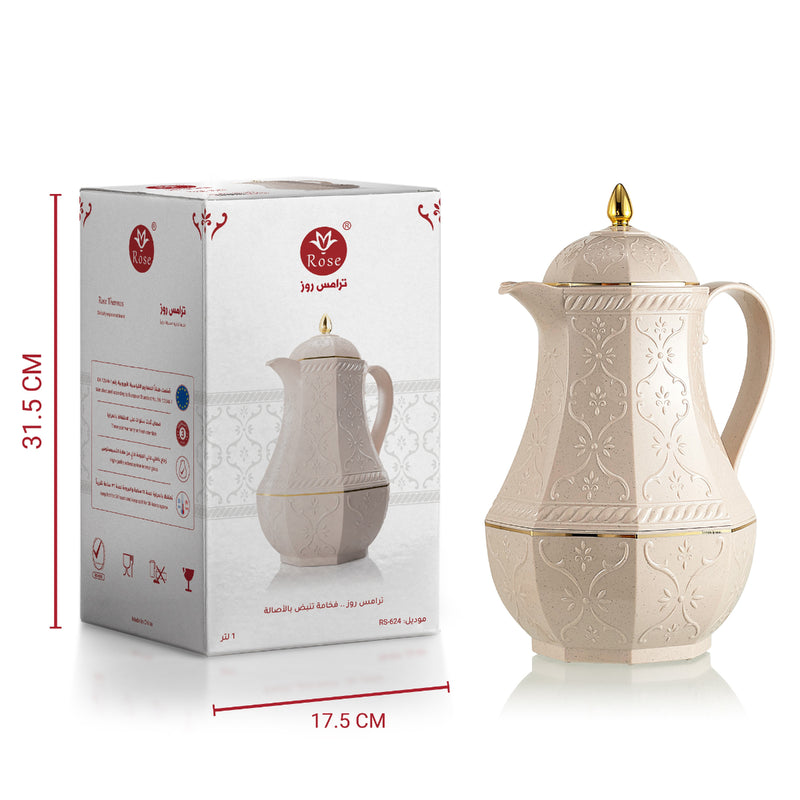 Rose Thermos RS-624 Tea Vacuum Flask