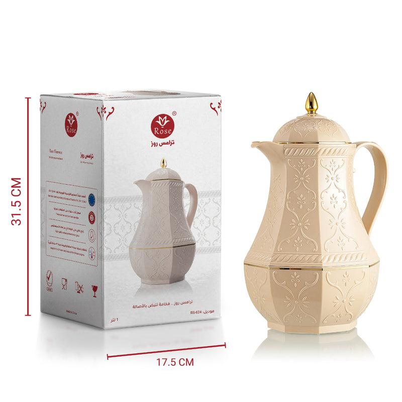 Rose Thermos RS-624 Tea Vacuum Flask