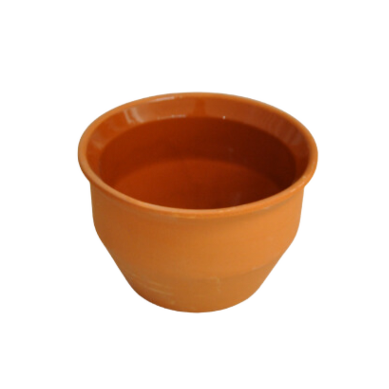 Che Brucia Inner Glazed Clay Bowl 15.5 cm x 11 cm