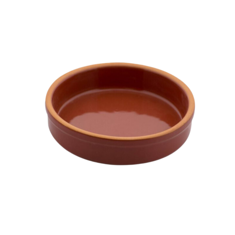 Che Brucia Inner Glazed Clay Round Oven Bowl 450 ml -Rumeli