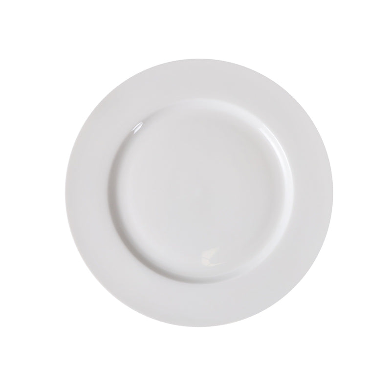 Porceletta Ivory Porcelain Flat Plate 17 cm Pro