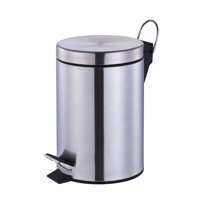 Vague Stainless Steel Pedal Bin 3 Liters