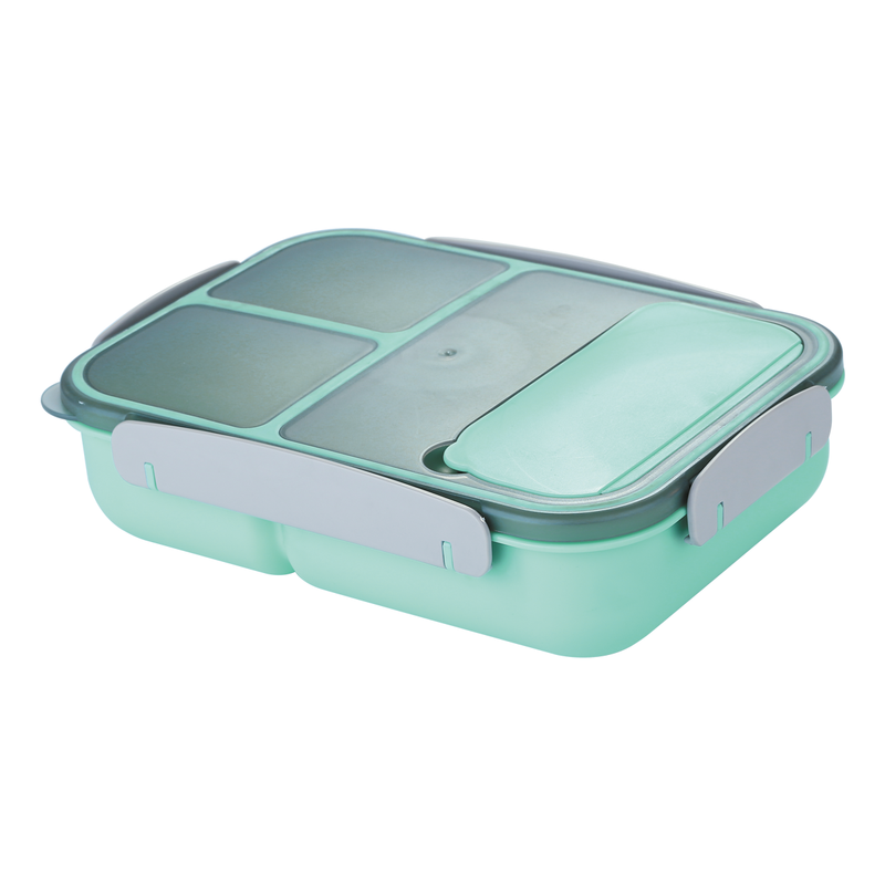 Vague Three Compartment Sealed Lunch Box
