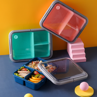 Vague Three Compartment Lunch Box