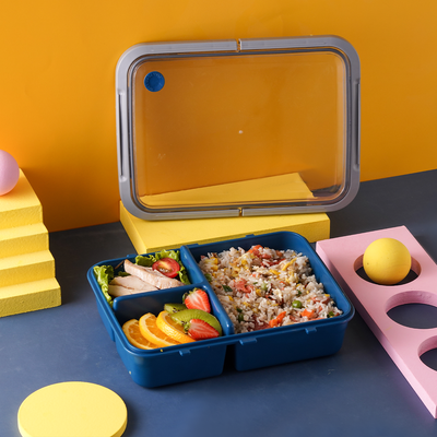 Vague Three Compartment Lunch Box