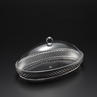 Shop Vague Diamond Oval Acrylic Dessert Set Al Makaan Store UAE