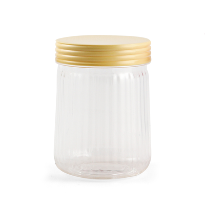 Vague Acrylic Ripple Storage Jar