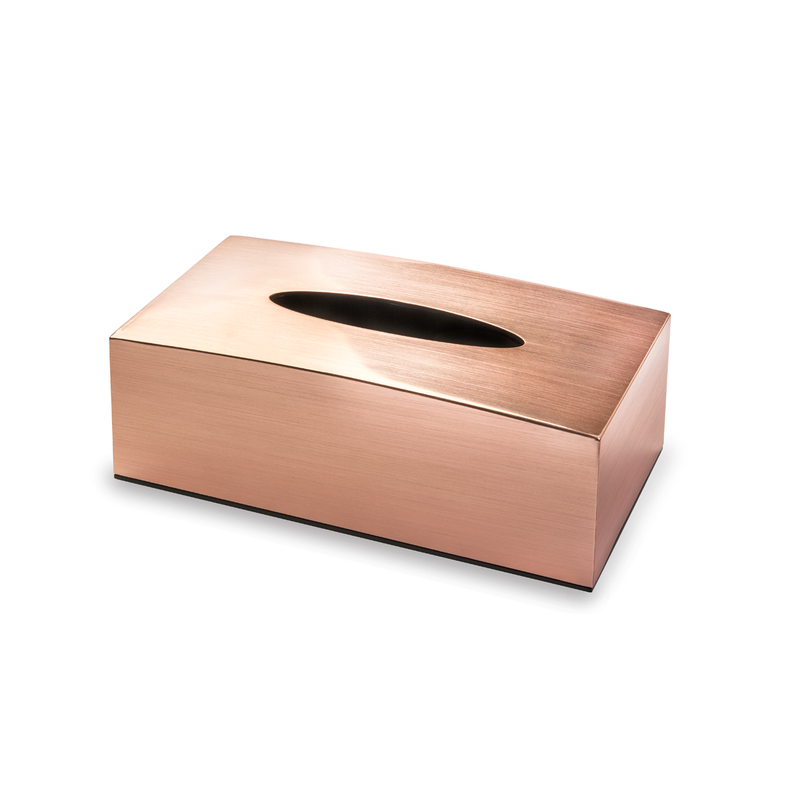 صندوق مناديل ورقية من الأكريلك بتصميم معدني من ڤاج