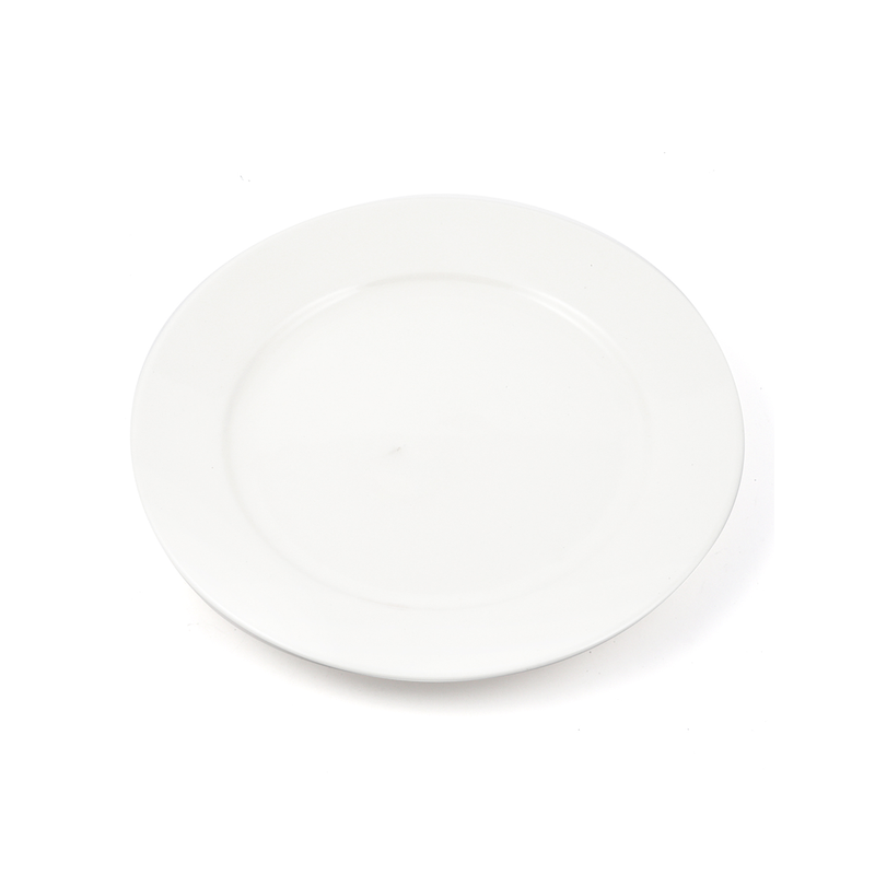 B2B Ivory Flat Porcelain Plate