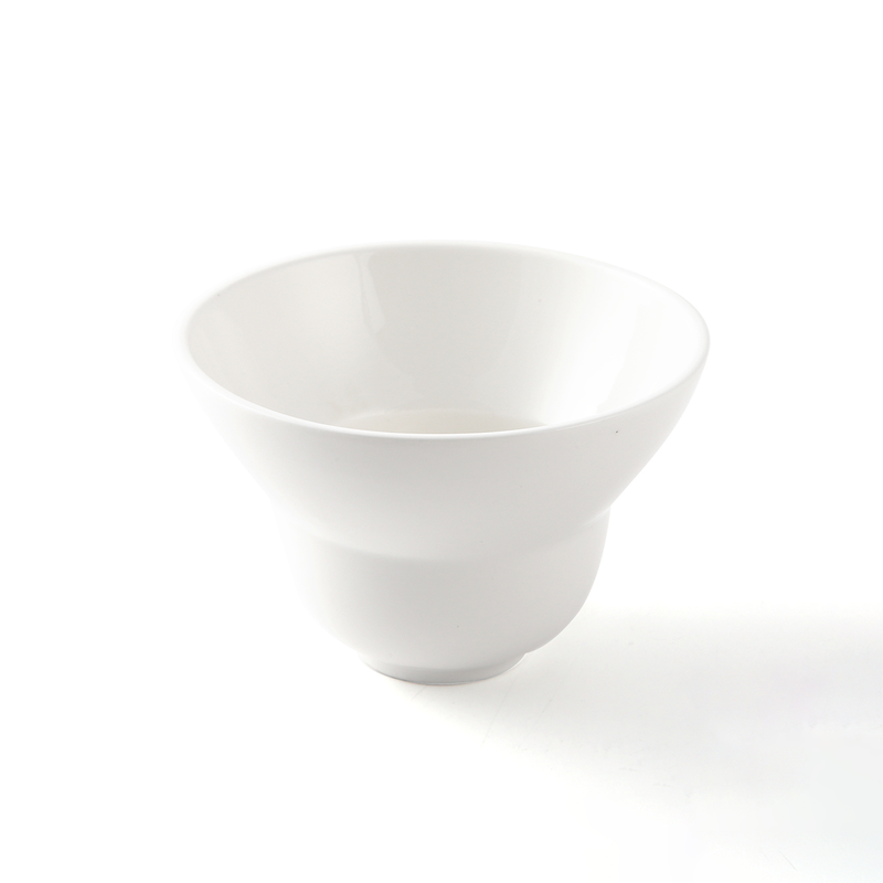 Porceletta Ivory Porcelain Blown Bowl