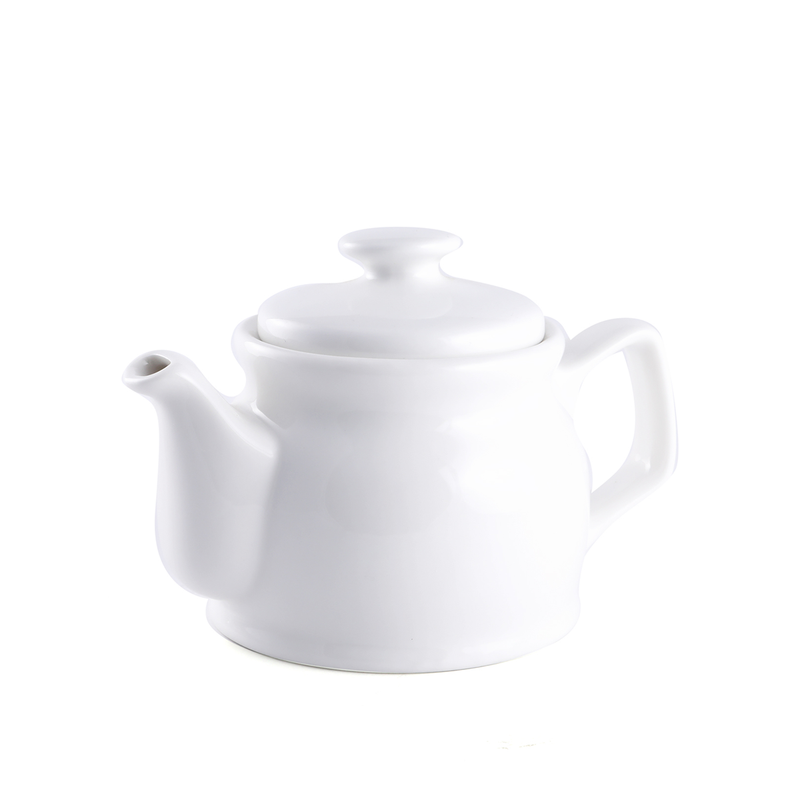 Porceletta Ivory Porcelain Old Fashioned Tea Pot