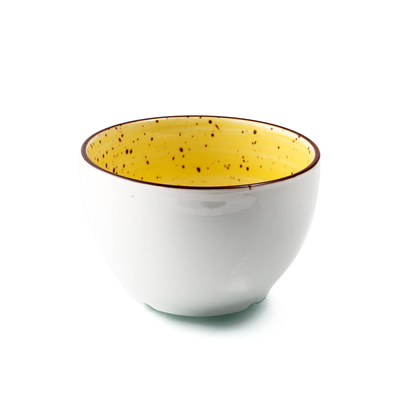 Porceletta Color Glaze Porcelain Soup Cup
